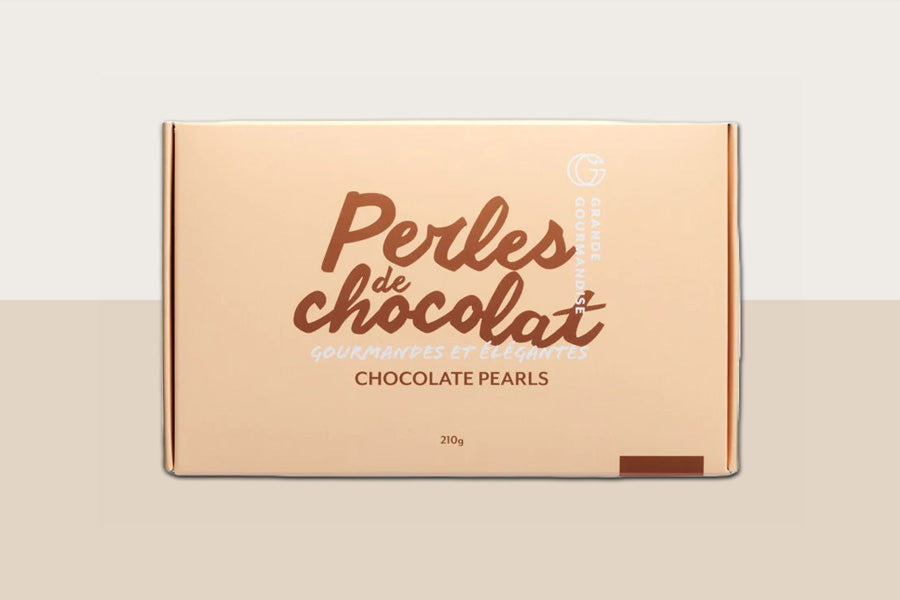 Boîte de perles de chocolat