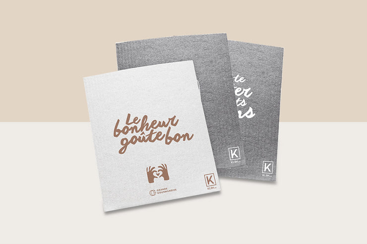 Essuie-tout réutilisable - Collaboration KLIIN & La Grande Gourmandise