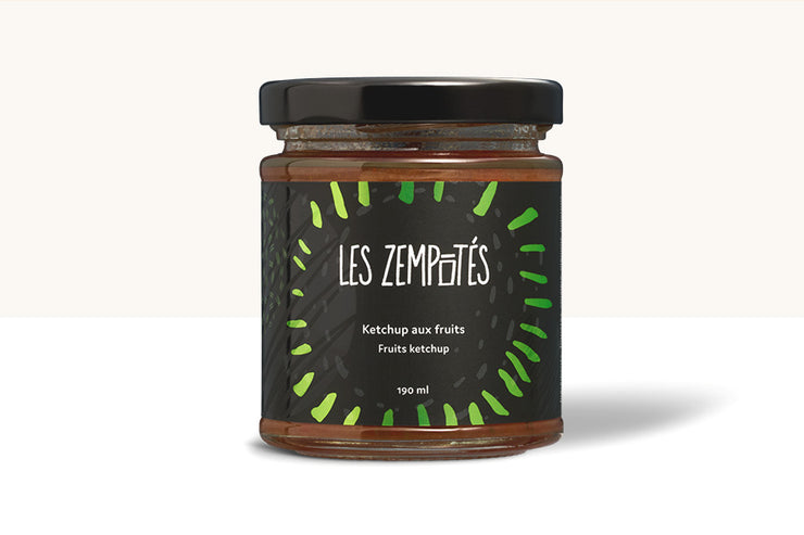 Ketchup, confit et gelées de légumes Les Zempotés